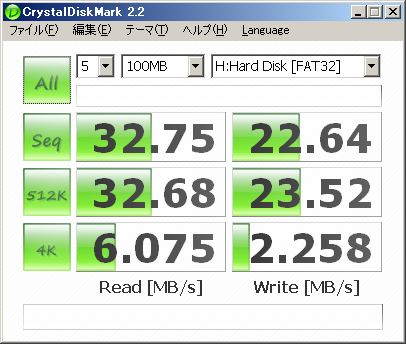 CrystalDiskMark MSD-PATA3018-016ZIF2
